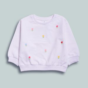 Maglia Girocollo Tulipani