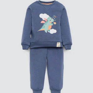 Felpa e jogger per neonati Dragon Tale