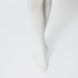 Collant termico per bambini 160 den bianco