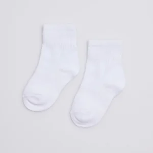 Confezione da 3 calzini corti bianchi per bambini