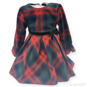 abito manica lunga natalizio Mauli