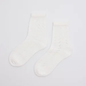 Calzini bianchi traforati per bambino