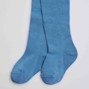 Collant classico bambino blu