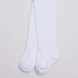 Collant classico bebè bianco