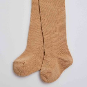 Collant classico bebè cammello