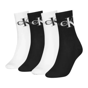 4pack calzini - Calvin Klein - logo stripe