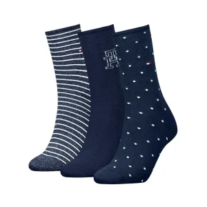 3pack calzini - Tommy Hilfiger - gift box lurex
