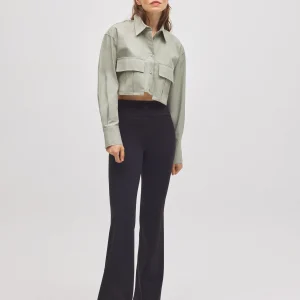 Leggings neri modellanti effetto push-up