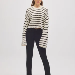 Jeans slim neri effetto push-up