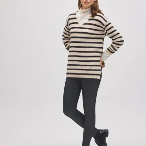 Leggings termici effetto denim skinny neri