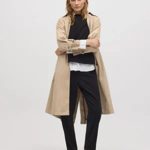 Pantaloni effetto velluto a coste nero