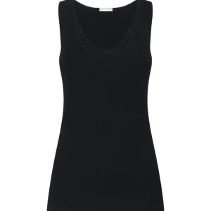 Canottiera in tessuto double - lana