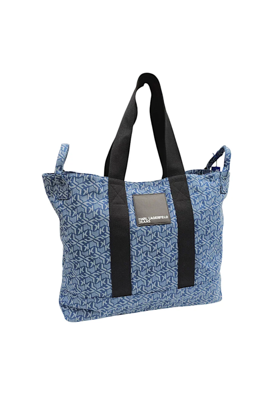 borsa mare - Karl Lagerfeld - denim karl - immagine 2