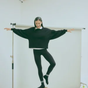 Leggings neri push-up modellanti