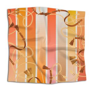 Foulard Chains Orange