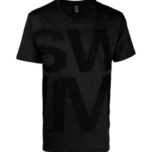 T shirt - Moschino - uomo - scritta traforata