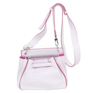 COCCINELLE – Borsa a tracolla rosa donna in pelle morbida