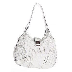 MARCIANO by Guess – Borsa a spalla grigia Ibiza Metal maxi