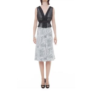 NARCISO RODRIGUEZ –  Abito al Ginocchio da Cerimonia Elegante in Seta