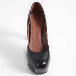 FIORIFRANCESI – Décolleté Nera in Pelle con Tacco 14 cm