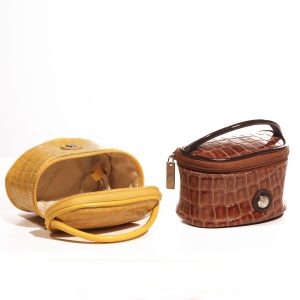 RENATO BALESTRA – Portachiavi portamonete donna effetto coccodrillo