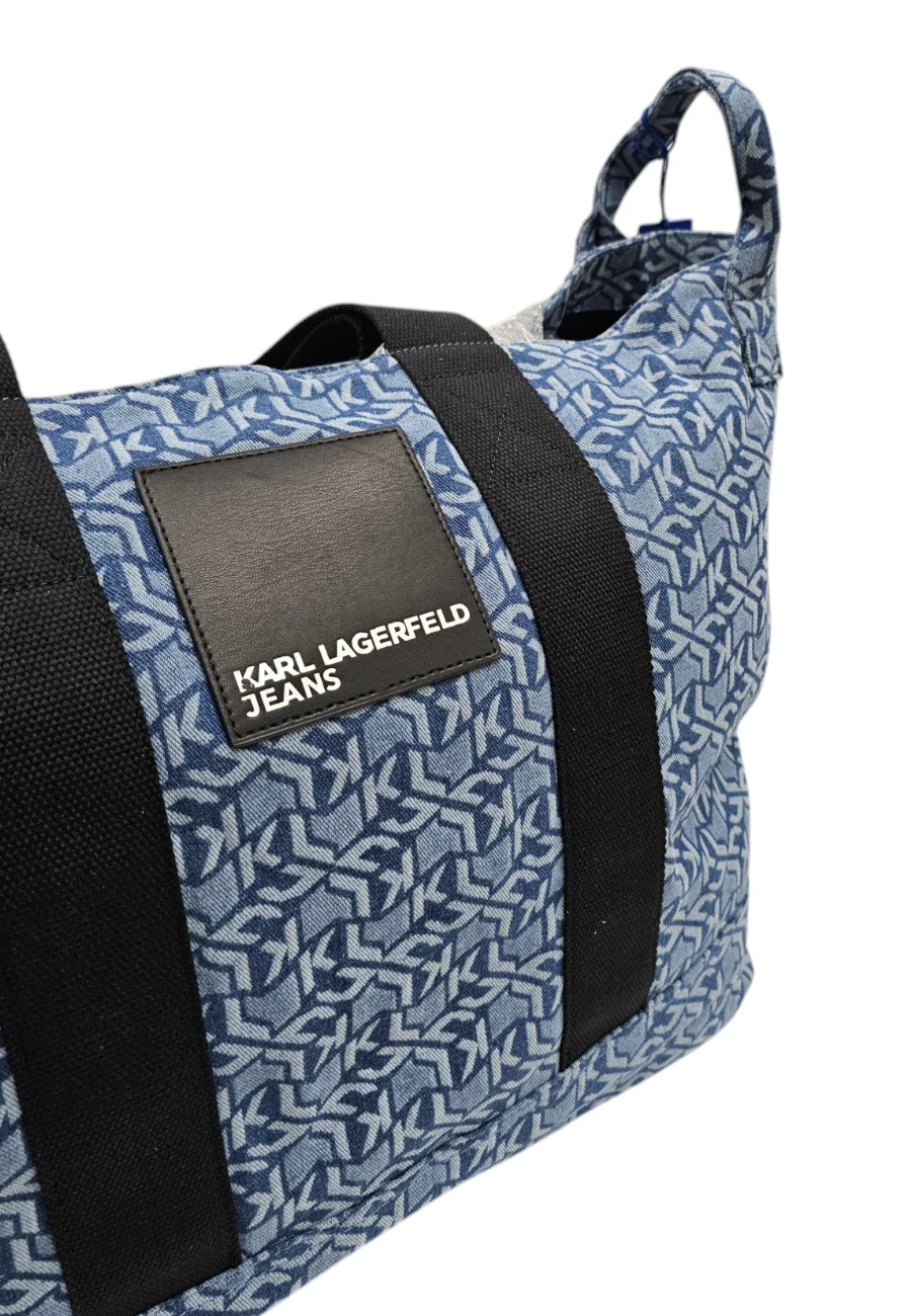 borsa mare - Karl Lagerfeld - denim karl - immagine 3