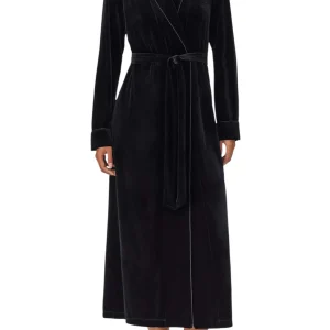 vestaglia - Ralph Lauren - black velvet