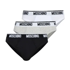 3pack slip - Moschino - black logo band
