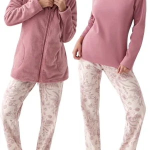 pigiama + giacca - Promise - rosa vintage