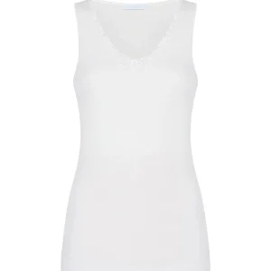 Canottiera in tessuto double - lana