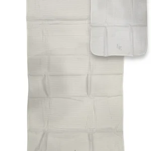 set 2 pz spugna - Blu Girl - light beige