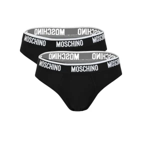 2pack slip - Moschino - black basic