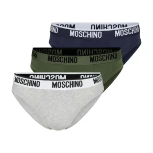 3pack slip - Moschino - black logo band