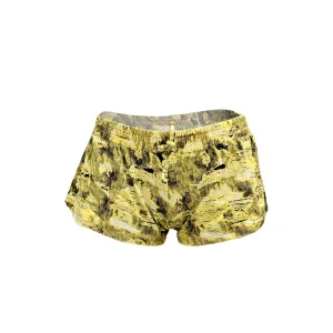 shorts - Funny beachwear  - yellow denim
