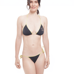JUST CAVALLI – bikini nero e oro