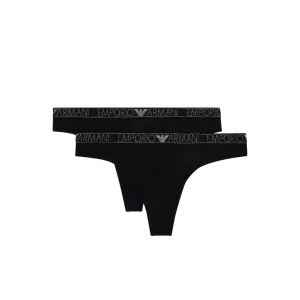 2pack brasiliana - Emporio Armani - logo studs