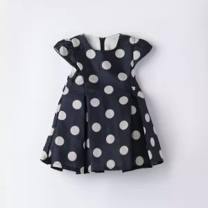 Abito neonata a pois Sarabanda