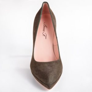 Anna F – decolletè camoscio marrone