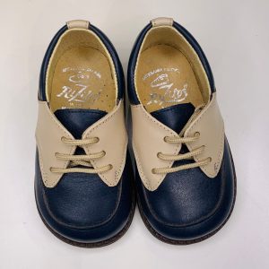 Scarpa stringata bicolore Rizitos