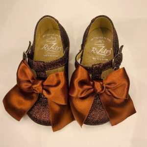 Scarpa con glitter & fiocchi Rizitos