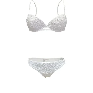 bikini - Ermanno Scervino - white flower