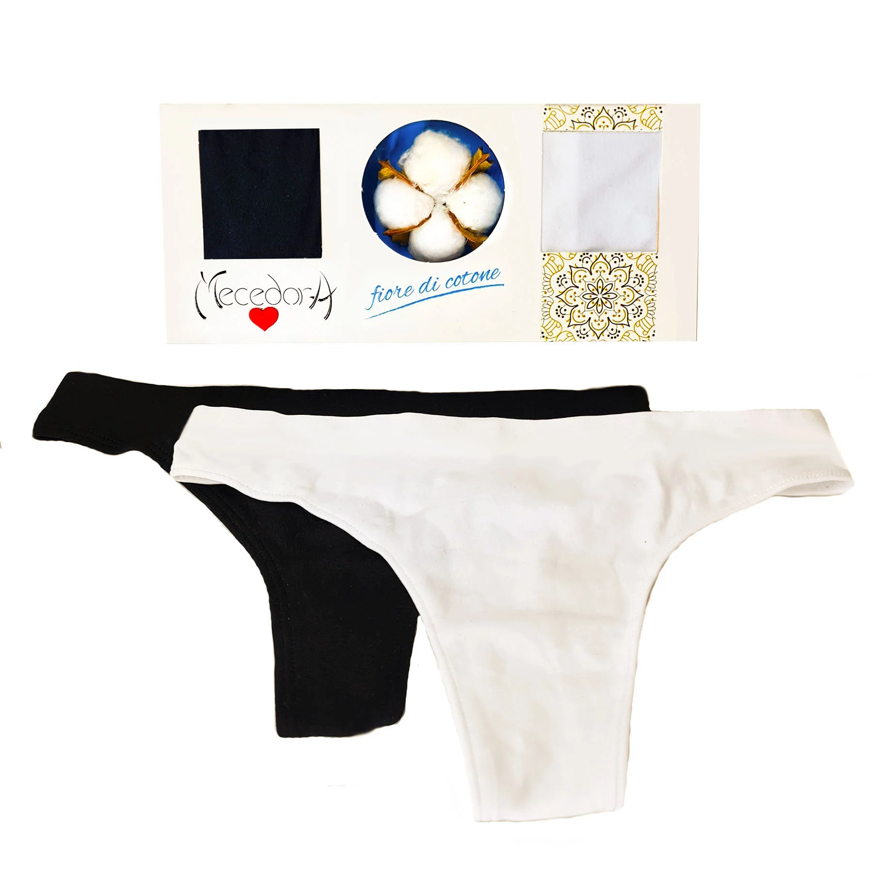 brasiliana donna cotone - cofanetti cotton flower
