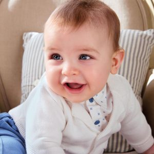 Camicia neonato cerimonia Sarabanda