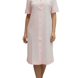 Camicia da notte - Ricamo pink