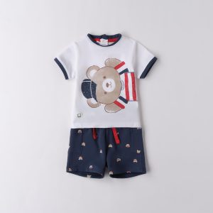 Completo per neonato orsetto Sarabanda