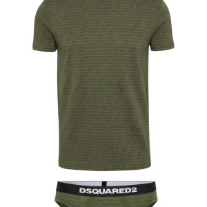 set - Dsquared - all over lettering