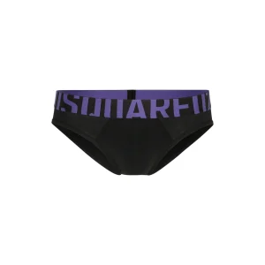 slip - Dsquared - logo jacquard