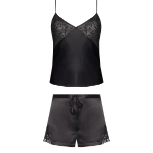 set top e culotte - Passionata - raso e pizzo