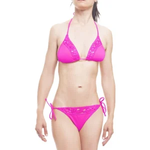 GOLDEN LADY – Bikini a Triangolo con Ricamo – Disponibile in 4 Colori