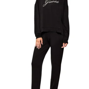 tuta loungewear - Guess - black strass